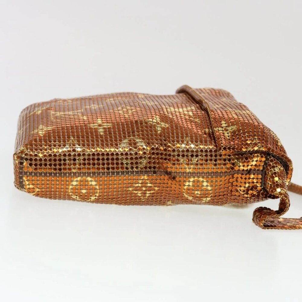 LOUIS VUITTON Monogram Mesh Frances Shoulder Bag Sequin M92287 LV Auth 44524SM - Picture 4 of 15